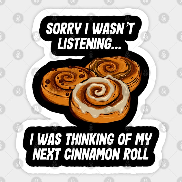 Cinnamon Roll Sticker by Pandemonium